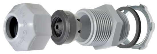 co❗️ Ipex 277079 Xirtec 3/4 in. x 3/4 in. Threaded PVC Strain Relief
