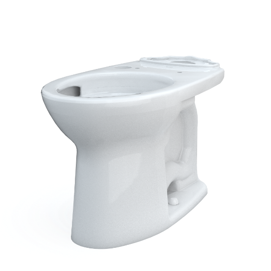 Toto C776CEFGT40#01 Drake Elongated Universal Height Tornado Flush