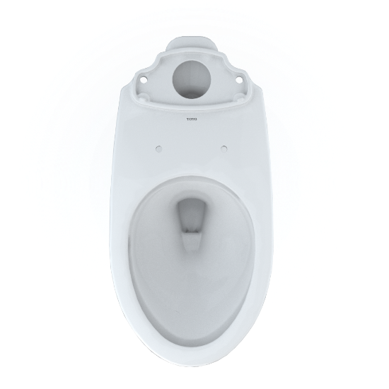 Toto C776CEFG#01 Drake Elongated Universal Height Tornado Flush