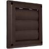 Picture of VT0562-A 4" VENT CAP LOUVERED BRN