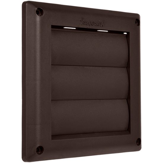 Picture of VT0562-A 4" VENT CAP LOUVERED BRN