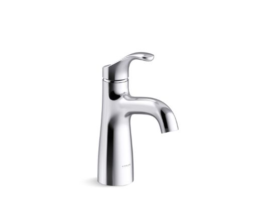 Kohler 27389-4-CP Simplice Single Handle Bathroom Sink Faucet