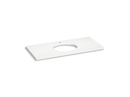 Picture of 28254MMW QUARTZ 49 TOP W/ OVAL UM CUTOUT