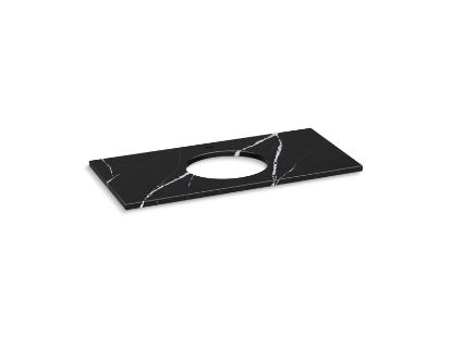Picture of 28254EMQ QUARTZ 49 TOP W/ OVAL UM CUTOUT