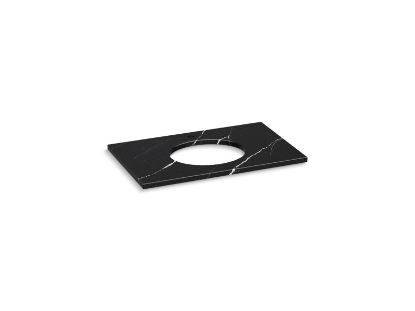 Picture of 28251EMQ QUARTZ 37 TOP W/ OVAL UM CUTOUT