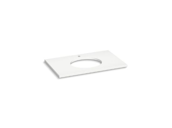 Picture of 28251MMW QUARTZ 37 TOP W/ OVAL UM CUTOUT