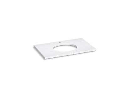 Picture of 28251EST QUARTZ 37 TOP W/ OVAL UM CUTOUT