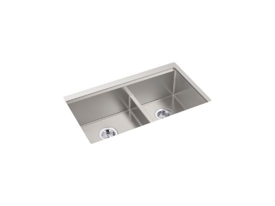 Kohler 33664-PC-NA Strive 32 in. x 18-3/10 in. Smart Divide