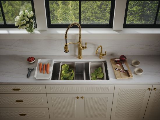 Kohler 33664-PC-NA Strive 32 in. x 18-3/10 in. Smart Divide