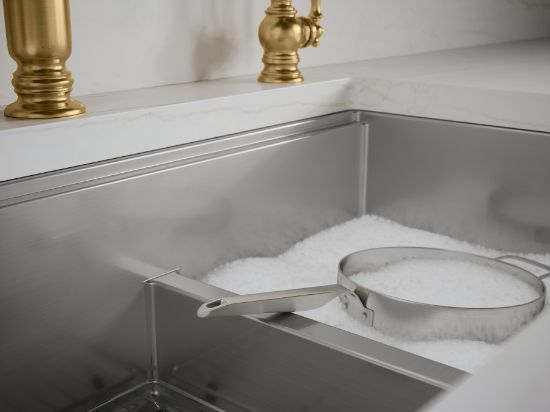 Kohler 33664-PC-NA Strive 32 in. x 18-3/10 in. Smart Divide
