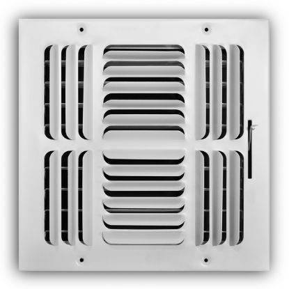 Picture of 10X10 4 WAY CRVD S/C REG W/ML WHIT