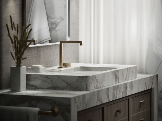 サンワプロポ Kohler 77963-8A-BV Components Single Rocker Handle, Vibrant