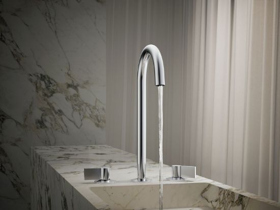 Kohler 77965-CP Components Widespread Bathroom Sink Faucet