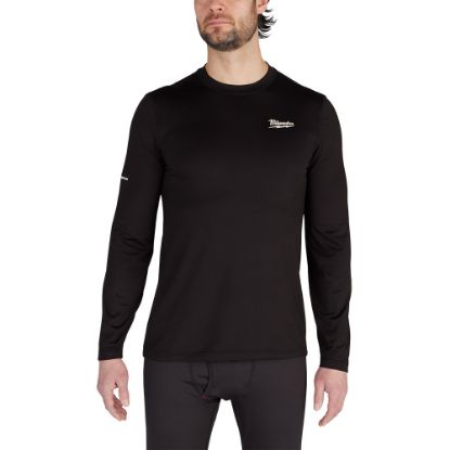 Picture of 403B-2X BASE LAYER TOP - BLACK 2X