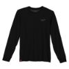Picture of 604B-XL HYBRID WORK TEE- LS BLACK XL