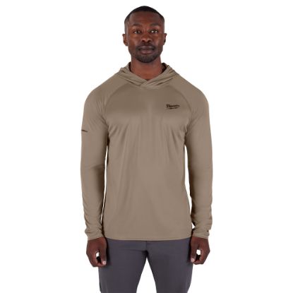 Picture of M550N-M WORKSKIN HOODED SUN SHIRT-SS M