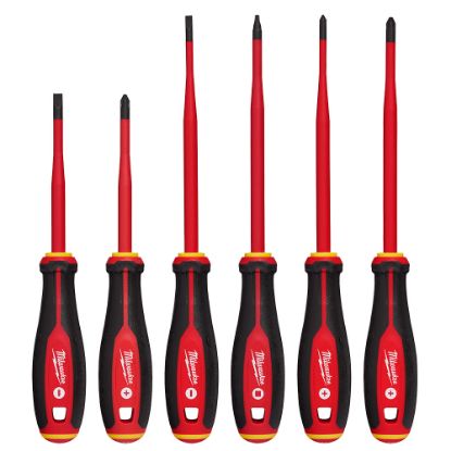 Picture of 48-22-2206 6PC SLIM TIP SCREWDRIVER SET