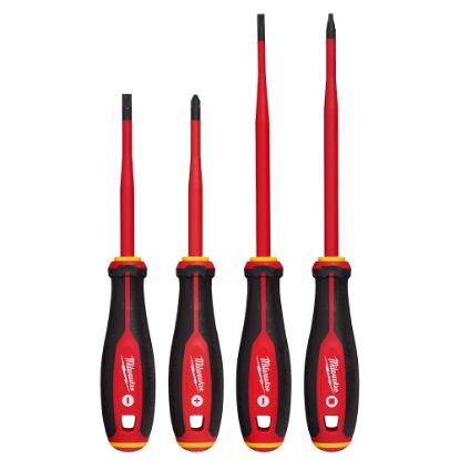 Picture of 48-22-2219 4PC SLIM TIP SCREWDRIVER SET