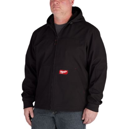 Picture of 312B-2X SOFT SHELL JACKET- BLACK 2X