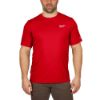 Picture of 414R-L WORKSKIN LIGHT SS SHIRT - RED L
