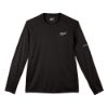 Picture of 415B-3X WORKSKIN LIGHT LS SHIRT-BLACK 3X