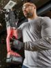 Picture of 415R-S WORKSKIN LIGHT LS SHIRT - RED S