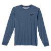 Picture of 604BL-S HYBRID WORK TEE - LS BLUE  S