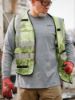 Picture of 604G-2X HYBRID WORK TEE - LS GRAY 2X