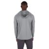 Picture of M550G-L WORKSKIN HOODED SUN SHIRT-GRAY L