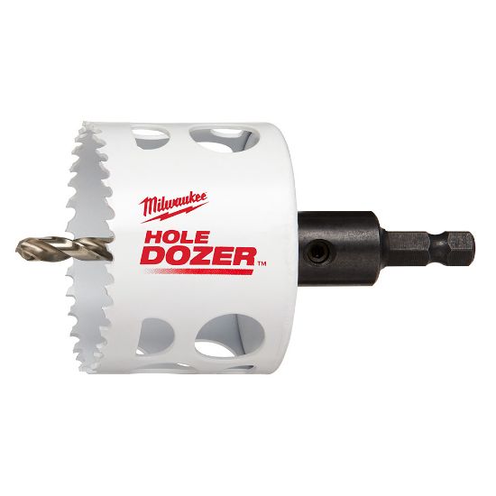 リゾット Milwaukee 49-56-5170 2-1/2 in. Hole Dozer Bi-Metal Hole Saw Bulk
