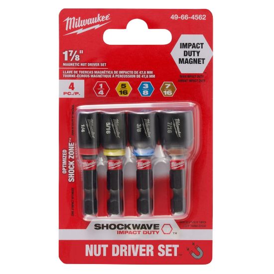 Milwaukee 49-66-4562 SHOCKWAVE Impact Duty 1/4 in. 5/16 in. 3/8 in