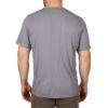 Picture of 414G-M WRKSKN LIGHT SS SHIRT GRAY M