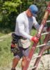 Picture of M550G-2X WORKSKIN HOOD SUN SHIRT-GRAY 2X