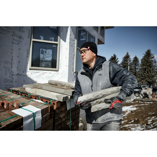 Milwaukee 304G-202X M12 Heated Toughshell Vest, Grey - 2X