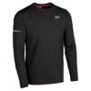 Picture of 403B-3X BASE LAYER TOP - BLACK 3X