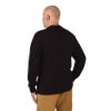 Picture of 604B-XL HYBRID WORK TEE- LS BLACK XL