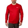Picture of 415R-XL WORKSKIN LIGHT LS SHIRT - RED XL