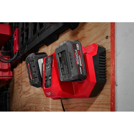 Milwaukee 48-59-1866 FORGE Dual Bay Super Charger Starter Kit with
