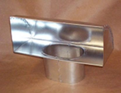 Picture of 502A6 CORNER EXIT L/PLATE 4X10X6