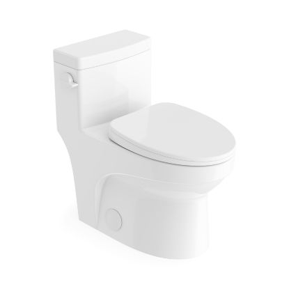 Picture of ADAMS 1PC TOILET 16.6" ADA 4.8L SGLF WHI