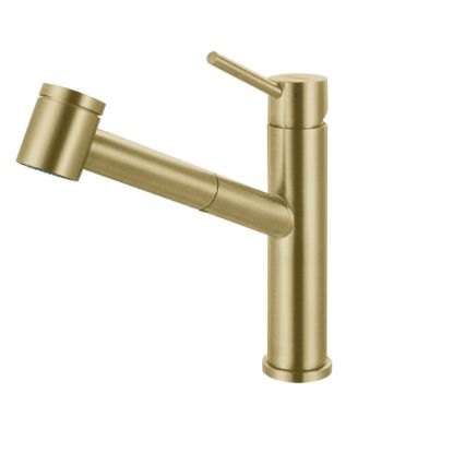 Picture of STL-PO-GLD STEEL PULL OUT FAUCET - GOLD