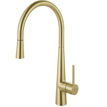 Picture of STL-PD-GLD STEEL PULL DOWN FAUCET - GOLD
