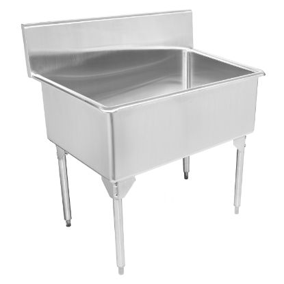 Picture of KIN SL2448-5  SS LEG SINK KIND SAT 0H