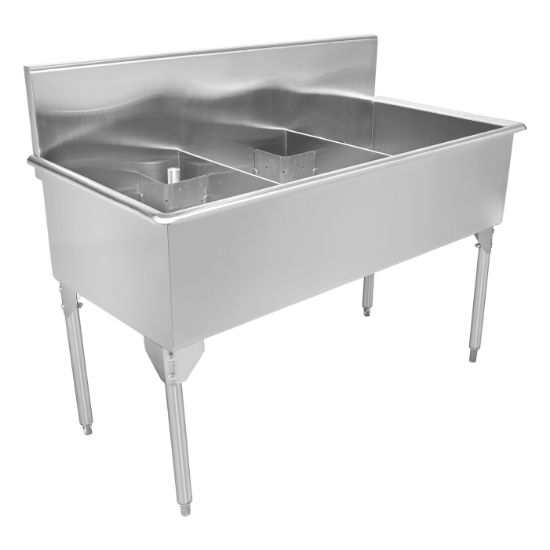 Picture of KIN TL2454-5 2H TRI SS LEG SINK SAT 0H