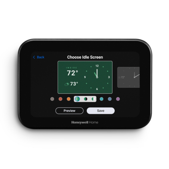 Honeywell Home THX1100B4/U ElitePRO S1100 5 in. 4H/2C and 3H/3C Smart ...