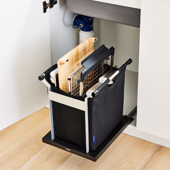 Blanco 527670 Inteos XL Storage Organizer Bag, Black | Wolseley
