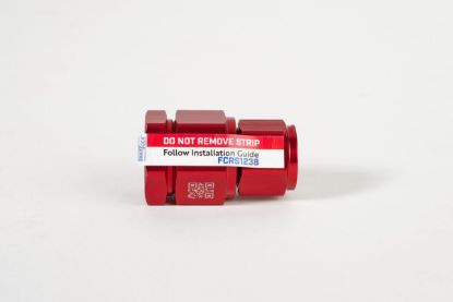 Picture of FCRS1238 1/2" X 3/8" FLARE CONNECTOR RED