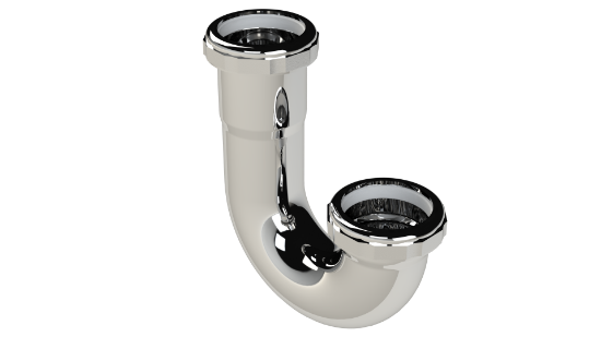 Picture of 10140-1 1-1/2 22GA CP J-BEND