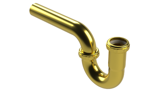 Picture of 101DRBLF 1-1/4 22GA P-TRAP