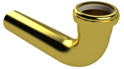 Picture of 280-SJ 9-1/2 22GA CONT WASTE ARM